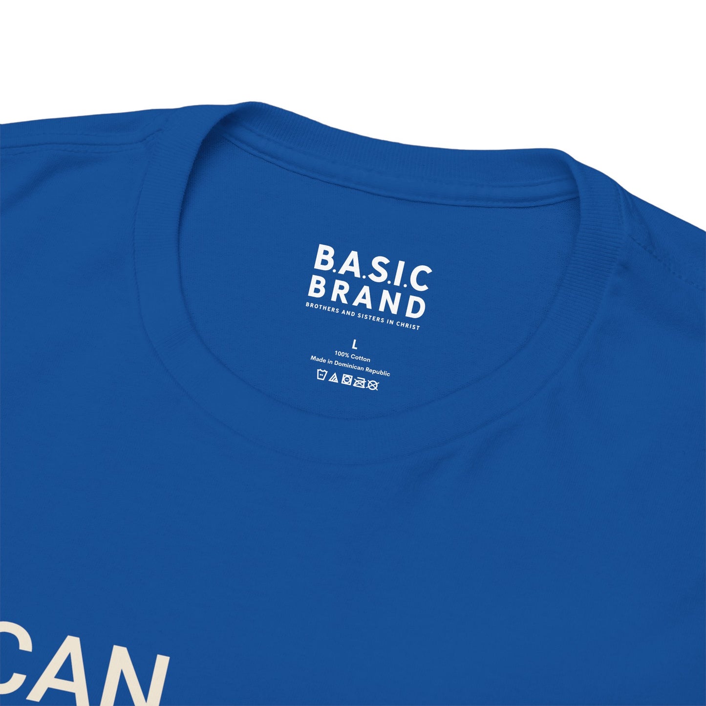 Unisex B.A.S.I.C "I CAN" T Shirt