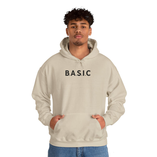 Men's B.A.S.I.C "Medium Sized Logo" Pullover Hoodie