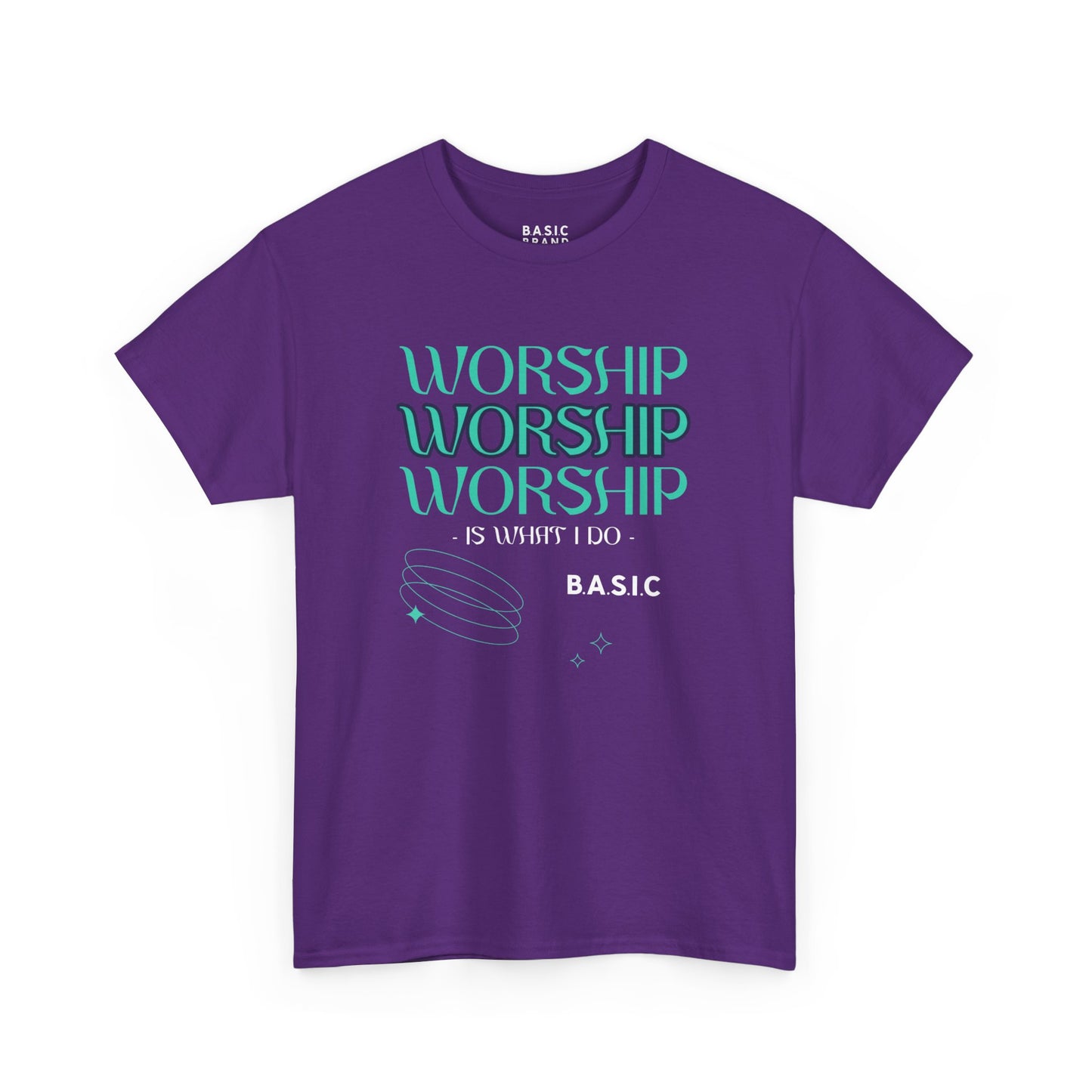 Unisex B.A.S.I.C "Worship" T Shirt