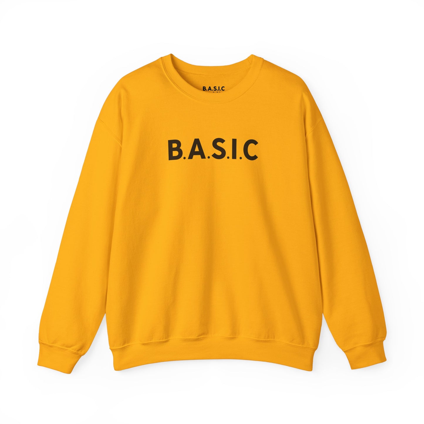 Unisex B.A.S.I.C "Medium Sized Logo" Crewneck Sweatshirt
