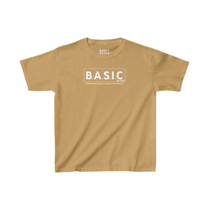 Youth B.A.S.I.C "The Original White Font" Tee Shirt