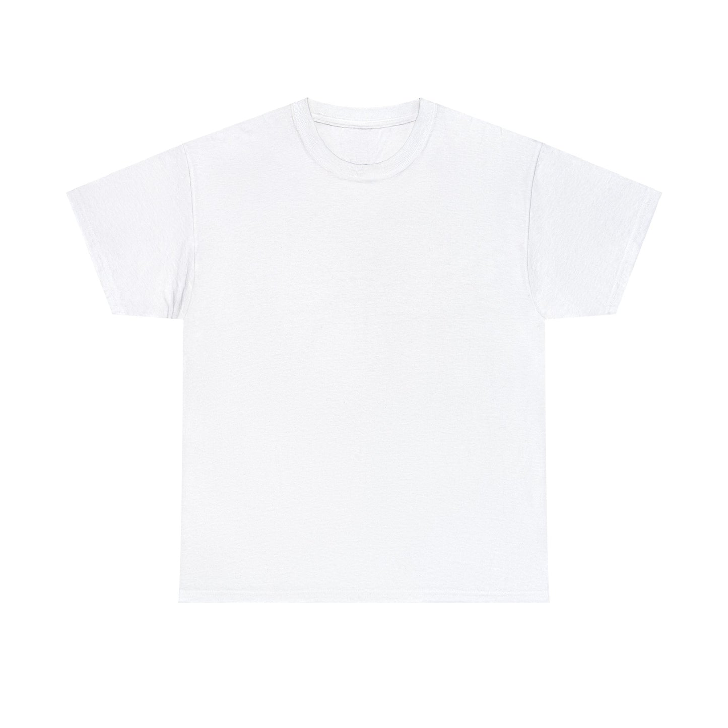 Men's B.A.S.I.C "Small Sized Logo" White Font Tee Shirt