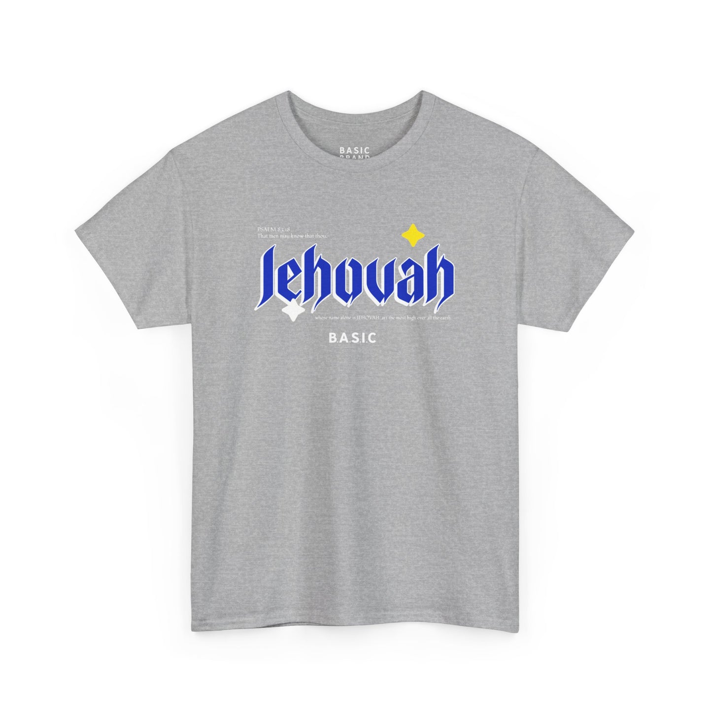 Unisex B.A.S.I.C "Jehovah Royal" T Shirt