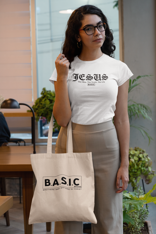 B.A.S.I.C Brand Tote Bag